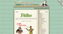 Desktop Screenshot of petestjohn.com